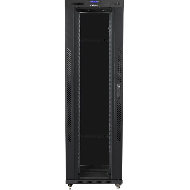 Szafa RACK LANBERG 19" 42U FF01-8242-12B 800 x 1200 mm, Stojąca Czarny
