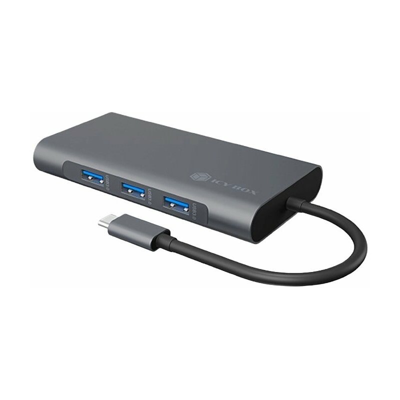 Stacja dokująca ICY BOX IB-DK4040-CPD USB Typu C, Pasywna