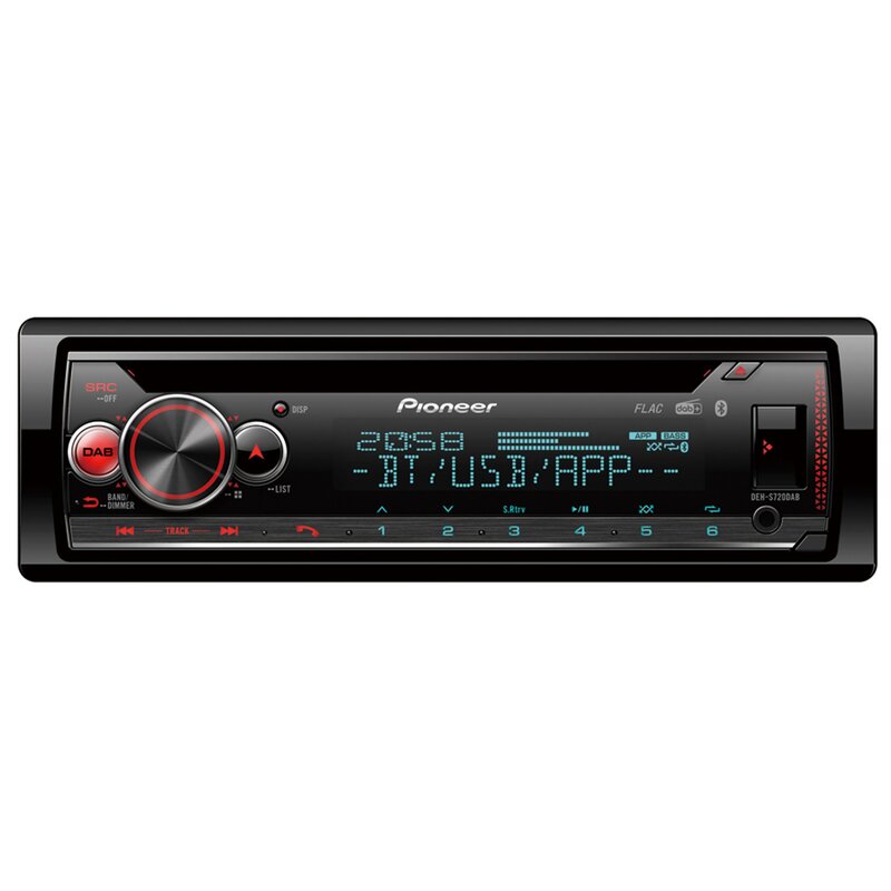 Pioneer DEH-S720DAB Radio sam. CD MP3 USB Bluetooth DAB+ CZĘSTOCHOWA SKLEP