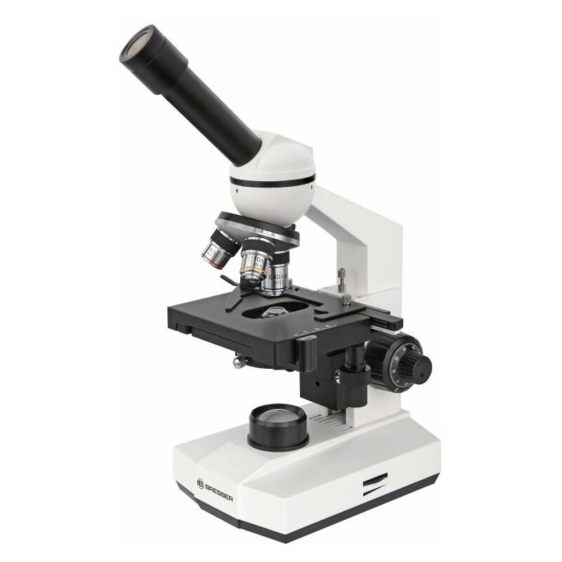 Mikroskop BRESSER Erudit Basic Mono 40-400x Czarno-biały