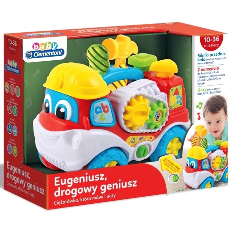 Zabawka edukacyjna CLEMENTONI Baby Eugeniusz Drogowy Geniusz 50110