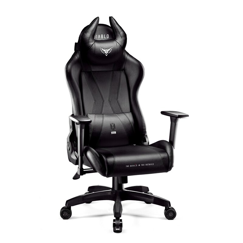 Diablo Chairs X-Horn 2.0 Normal Size Czarny