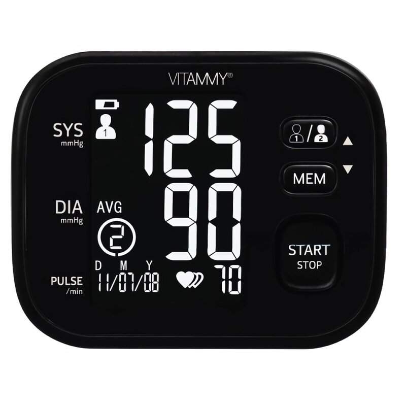 Ciśnieniomierz VITAMMY Super Cosmo TMB-1776 Czarny