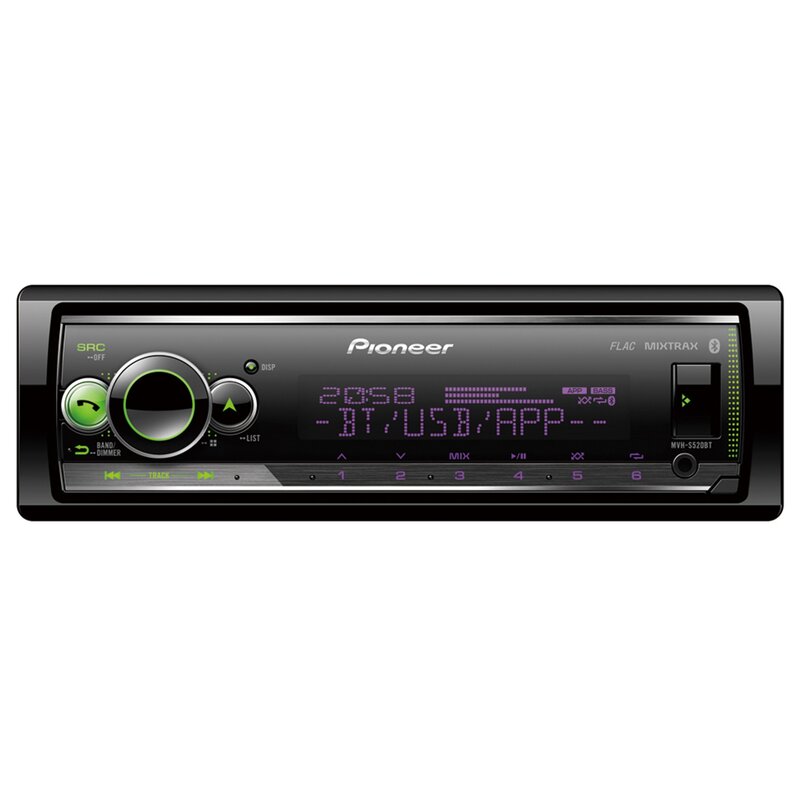 Radioodtwarzacz PIONEER MVH-S520BT Czarny