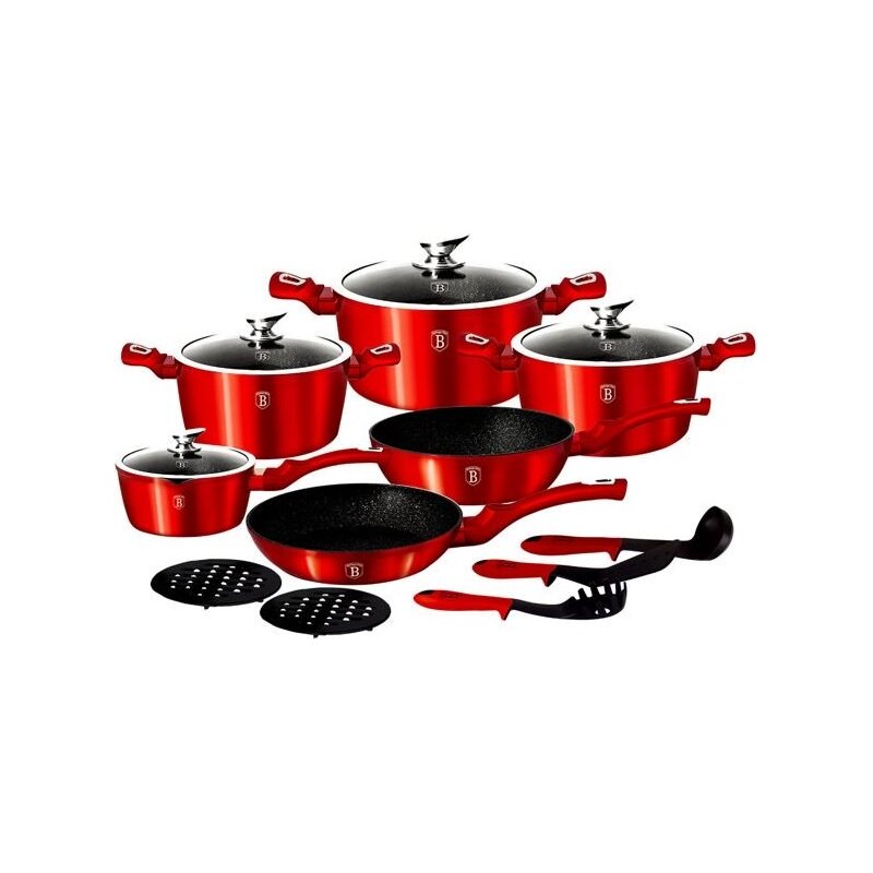 Zestaw garnków BERLINGER HAUS BH-1226N (15 elementów)