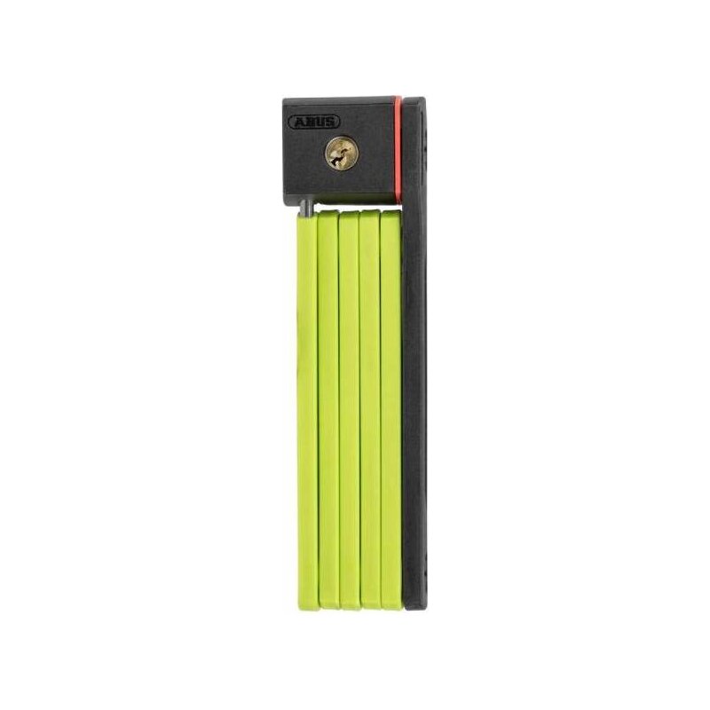 Zapięcie rowerowe ABUS Bordo Ugrip 5700/80 Folding lock Składane Limonkowy