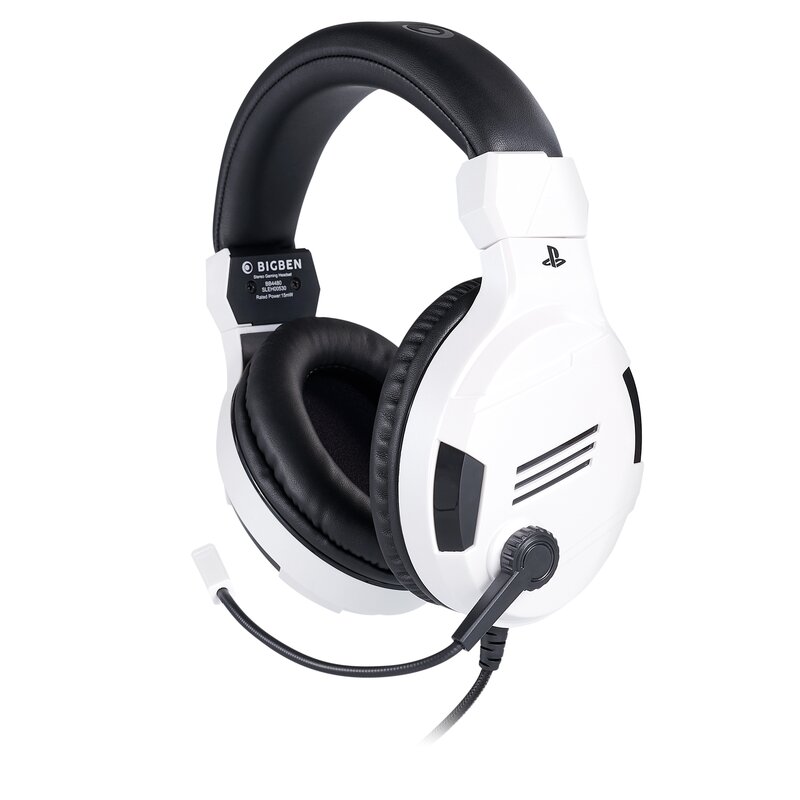 Słuchawki BIGBEN Stereo Headset Nauszne Biały
