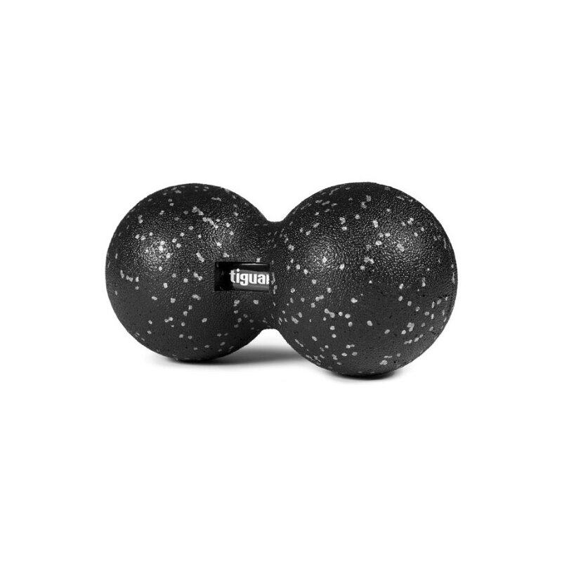 Piłka do masażu TIGUAR Duo Ball Czarno-szary (24 cm)