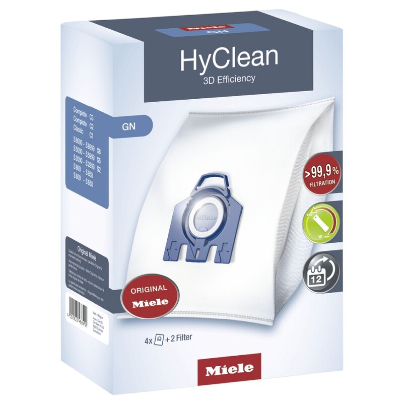 Worek do odkurzacza MIELE HyClean 3D Efficiency GN (4 sztuki)