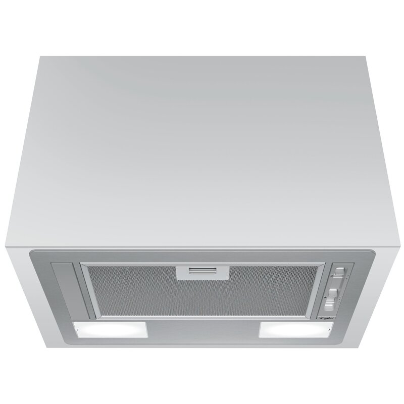 Okap WHIRLPOOL WCT 64 FLS X Inox 331m3/h 64db klasa C