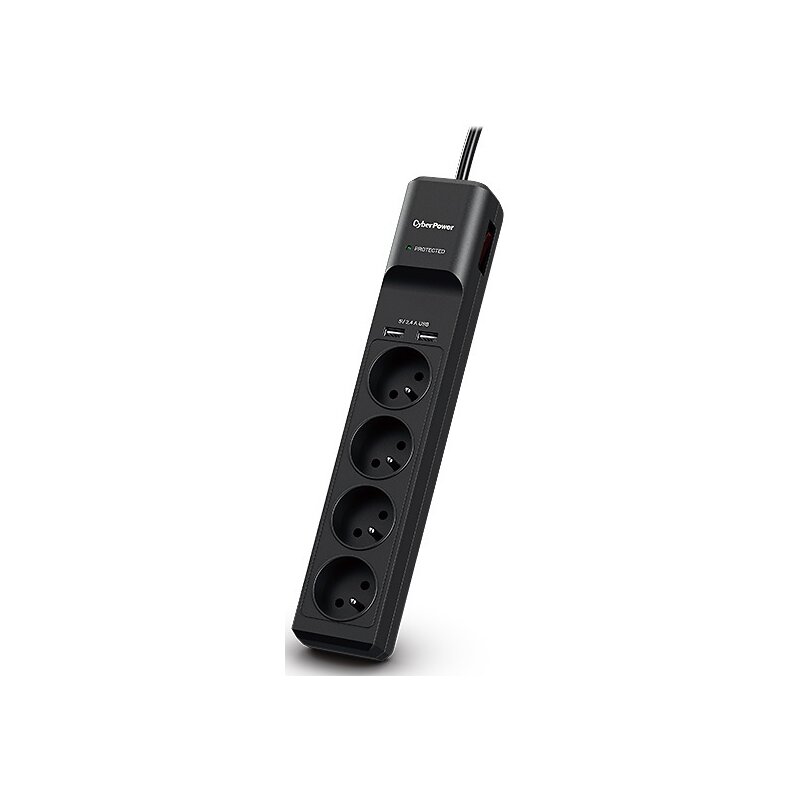 Listwa CYBERPOWER P0420SUD0-FR (1.8 m) Czarny