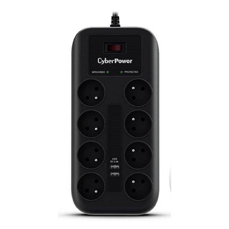 Listwa CYBERPOWER P0820SUF0-FR (1.8 m) Czarny