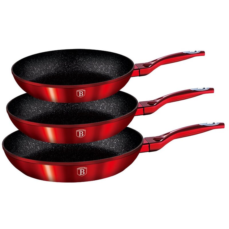 Zestaw patelni BERLINGER HAUS BH/1288N (3 elementy)