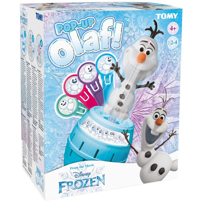 Gra towarzyska TOMY Pop Up Disney Frozen Beczka Olafa! T73038