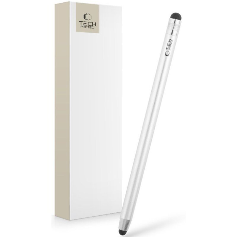 Rysik TECH-PROTECT Touch Stylus Pen Srebrny