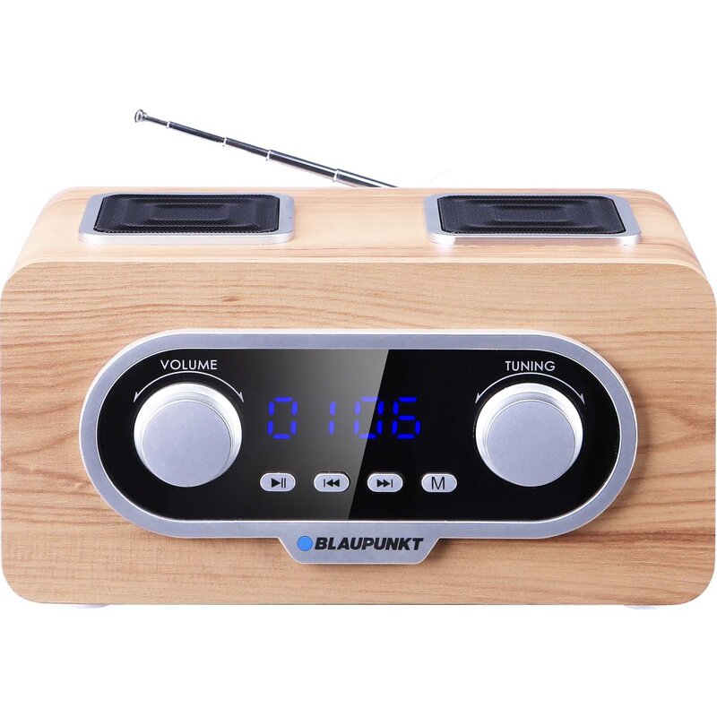 Radio baterie FM Blaupunkt PP5.2CR USB MP3 AUX ZEGAR PILOT