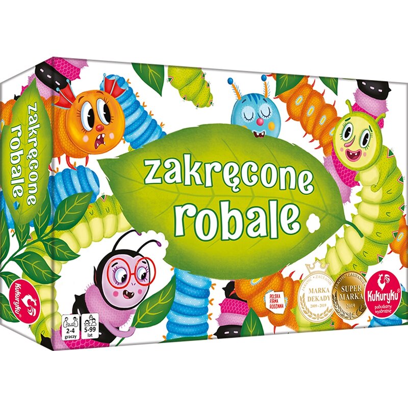 Gra logiczna KUKURYKU Zakręcone robale