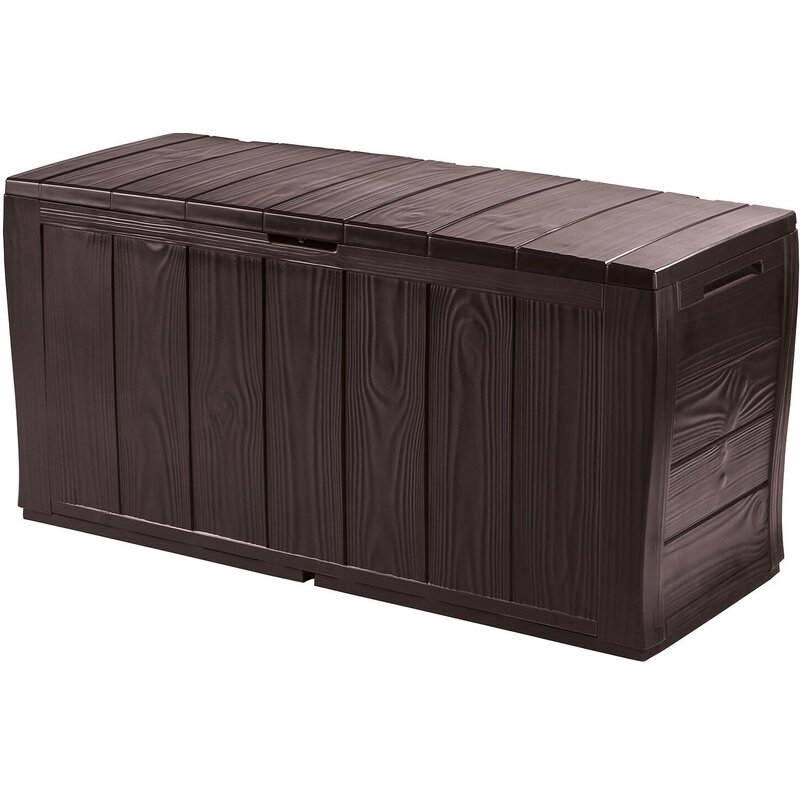 Skrzynia ogrodowa KETER Sherwood Storage Box 270L Brązowy