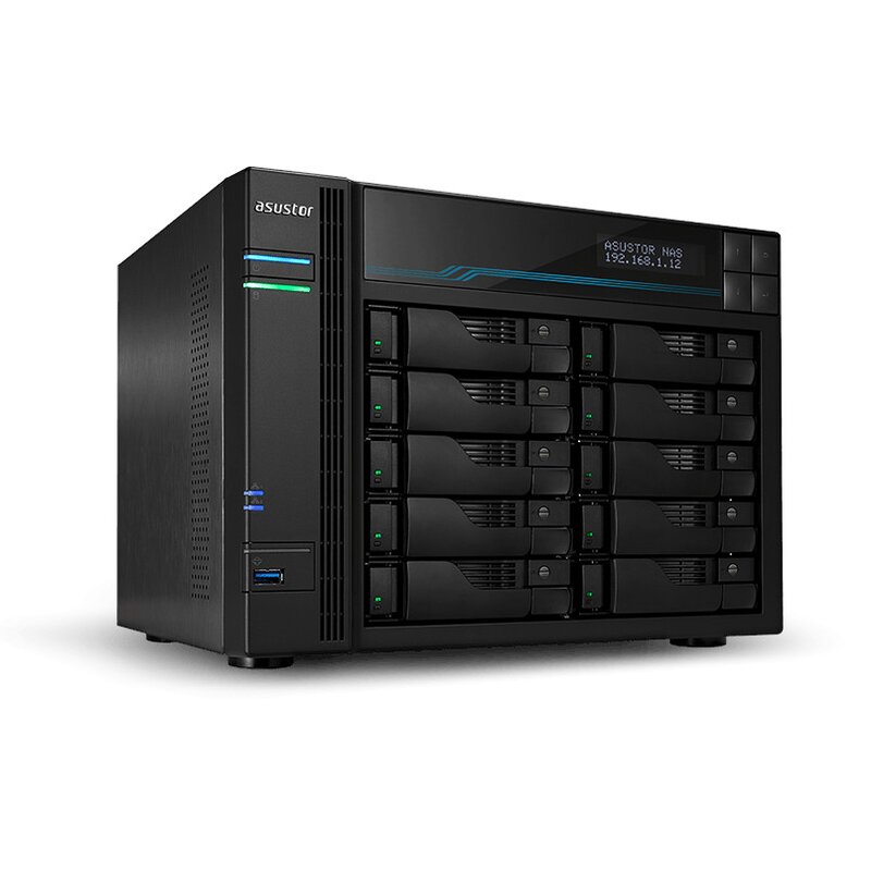 Serwer plików ASUSTOR AS6510T Lockerstor 10 8GB RAM