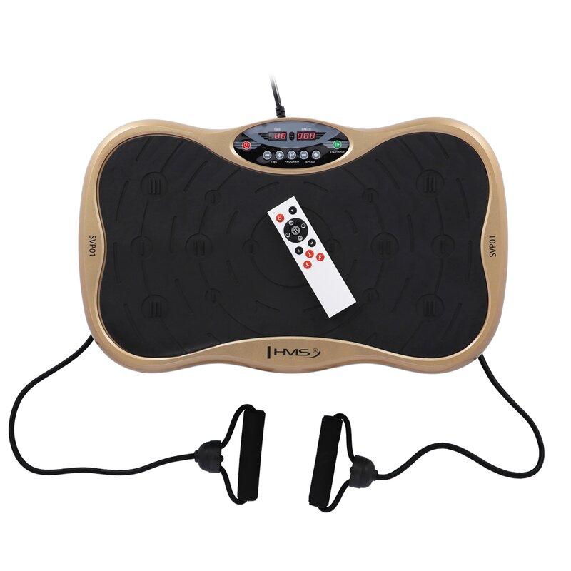 Platforma wibracyjna HMS SVP01 Czarno-złoty