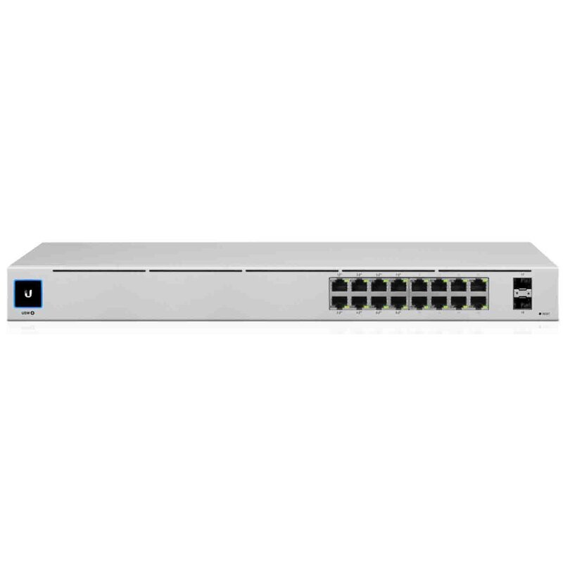 Switch UBIQUITI USW-16-POE Gigabit Ethernet, 18 portów, Funkcja PoE, Zarządzalny