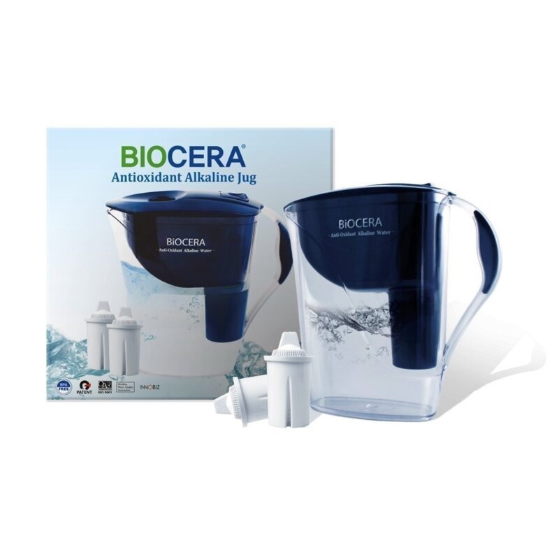 Dzbanek filtrujący BIOCERA Alkaline Jug + 2 wkłady Atioxidant Alkaline Jug Filter