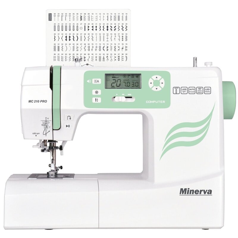 Maszyna do szycia MINERVA MC210PRO