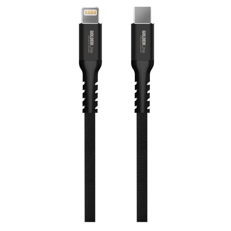 Kabel USB-C - Lighting GÖTZE & JENSEN Golden Line 1 m