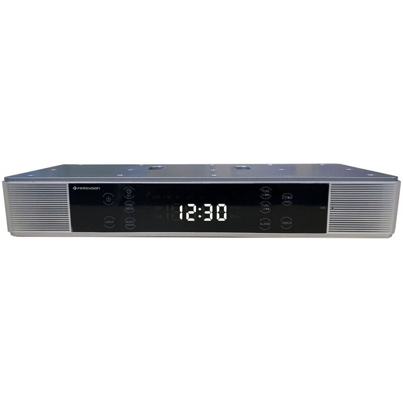 Ferguson Regent Cucina Radio FM Bluetooth Srebrny