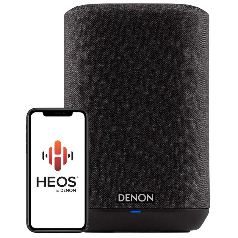 Głośnik Multiroom/Bluetooth DENON HOME 150 Czarny, Wi-Fi, AirPlay 2, Wbudowany Mikrofon, Panel Dotykowy, Aplikacja HEOS, Spotify