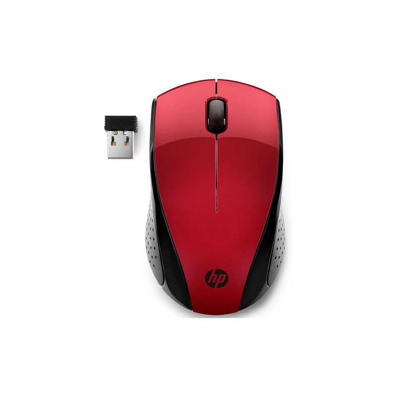 Mysz HP 220 Czerwony
