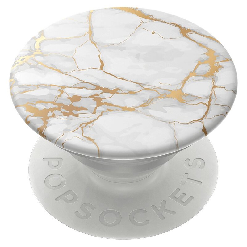 Uchwyt i podstawka do telefonu POPSOCKET PopGrip Gold Lutz Marble 801632