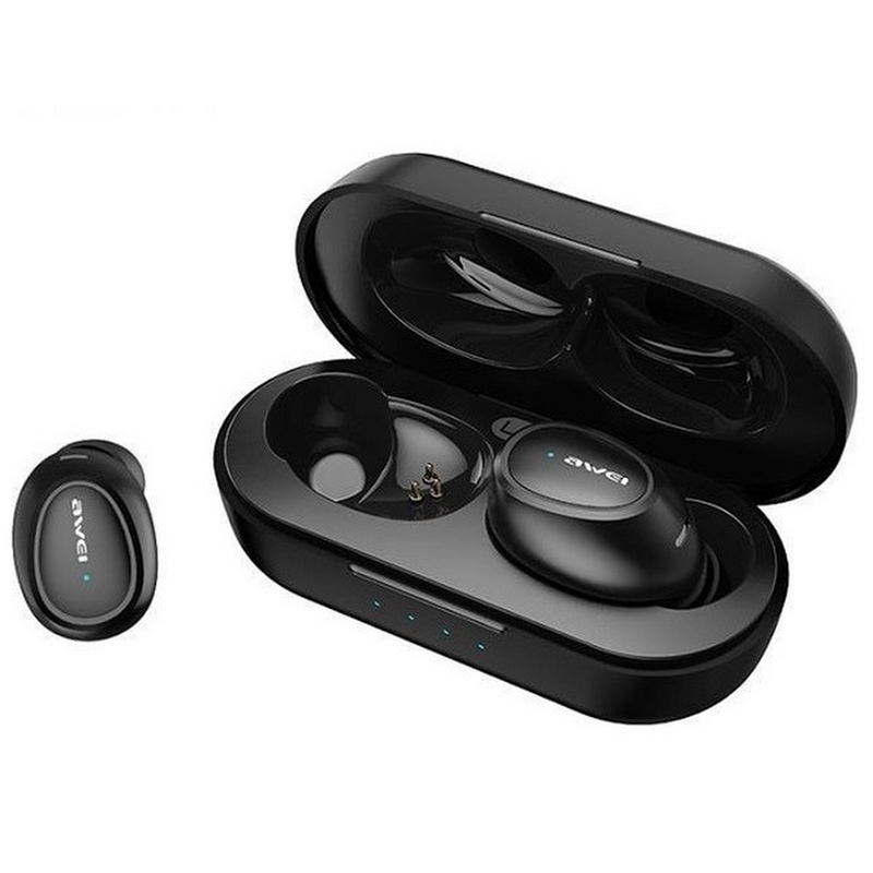 Słuchawki dokanałowe AWEI T16 TWS ANC Czarny