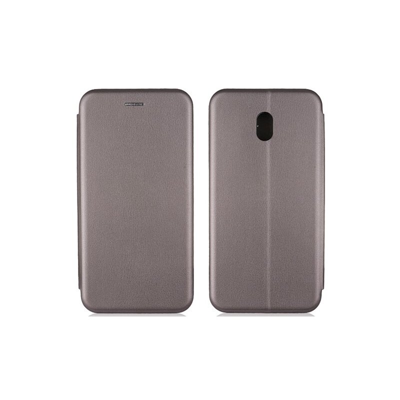 Etui BOOK MAGNETIC do Xiaomi Redmi 8A Stalowy