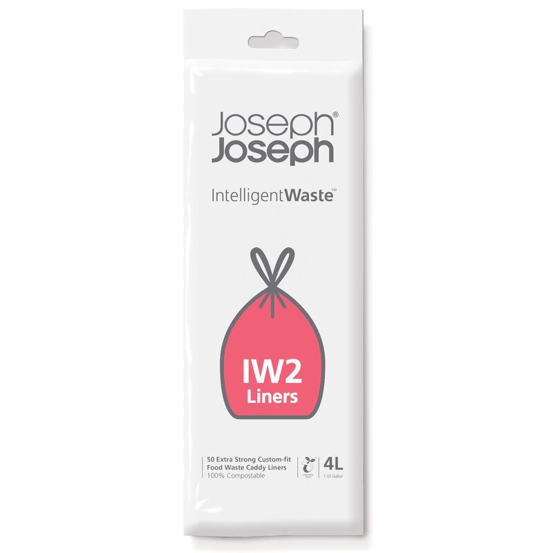 Worki na śmieci JOSEPH JOSEPH Intelligent Waste 4L (50 sztuk) Biały