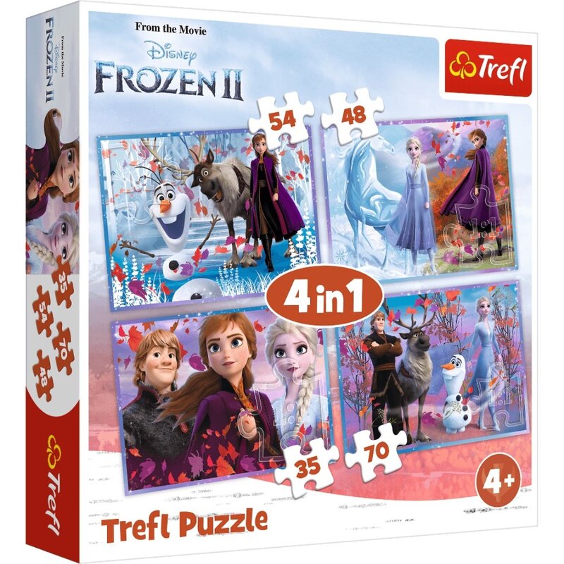 Puzzle TREFL Kraina Lodu 2: Podróż w nieznane 34323 (207 elementów)