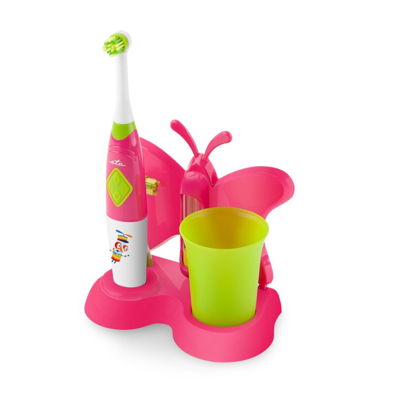 Szczoteczka rotacyjna ETA 129490070 Różowo-zielony