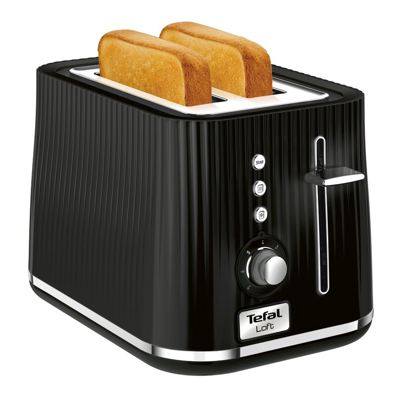 Toster TEFAL Loft TT7618 Czarny
