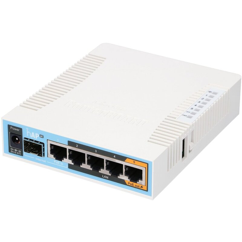 Punkt dostępowy MIKROTIK RB962UiGS-5HacT2HnT 2.4 / 5 GHz, Wi-Fi