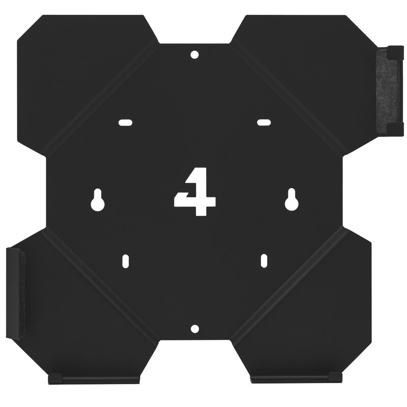 Zestaw uchwytów 4MOUNT do konsoli PS4 Slim Czarny