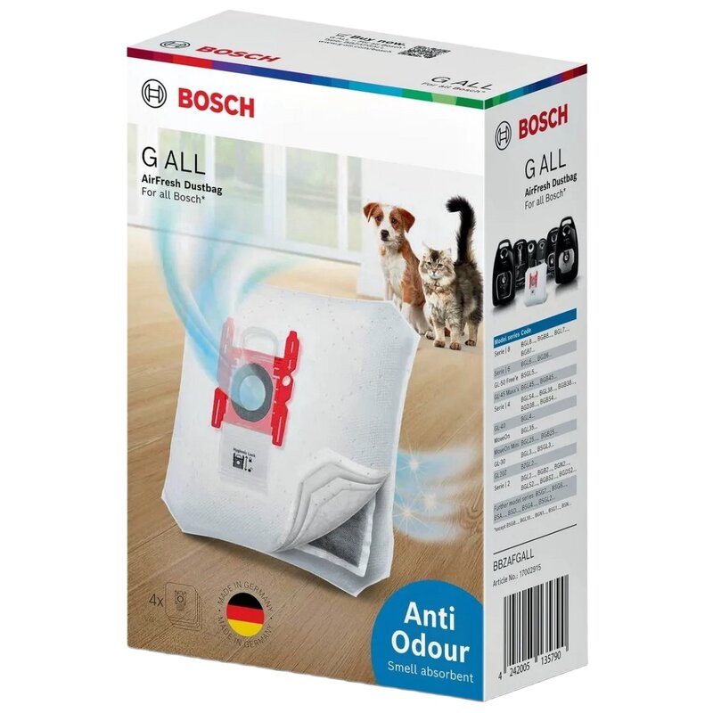 Worek do odkurzacza BOSCH BBZAFGALL (4 sztuki)