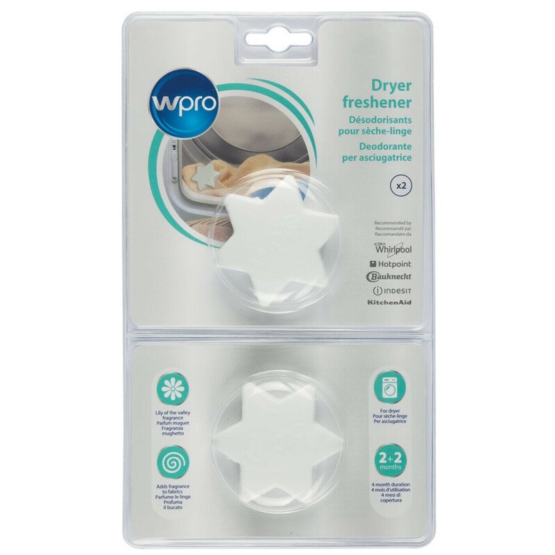 Gwiazdki zapachowe WPRO do suszarki Konwalia