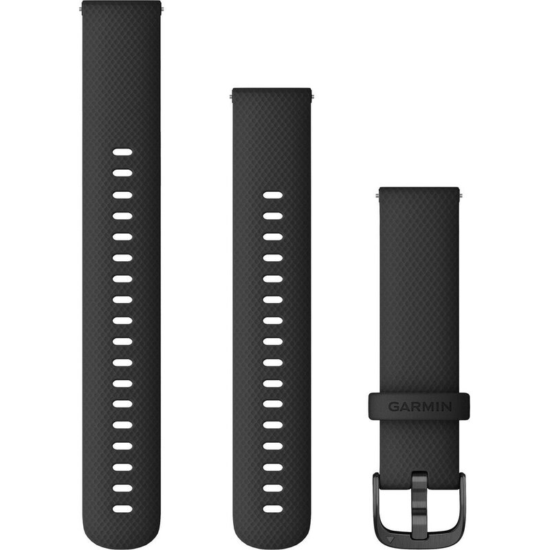 Garmin vivoactive 4s Black Gunmetal 18mm Czarny