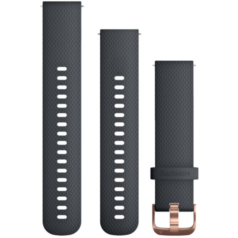 Garmin vivoactive 3 Music Blue Granite Rose Gold 20mm Granatowy
