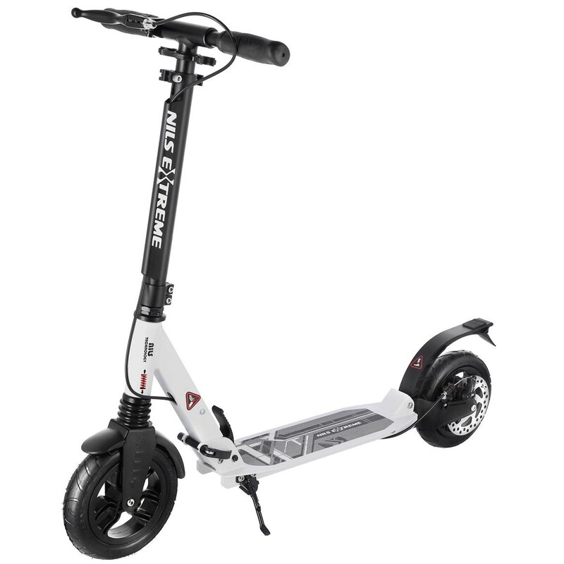 Hulajnoga NILS EXTREME HM208T Czarno-biały