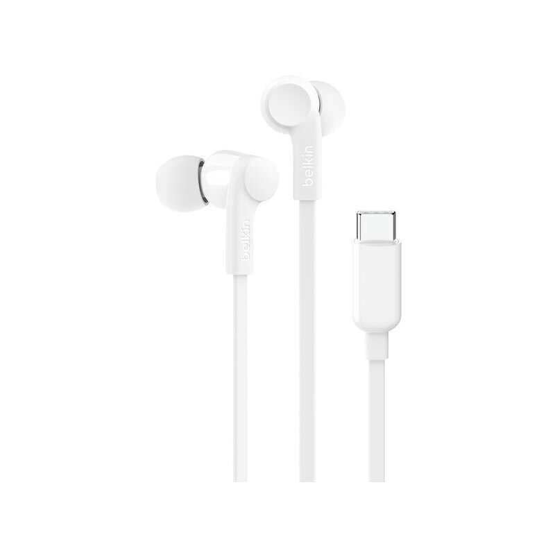 Słuchawki dokanałowe BELKIN Rockstar  Biały