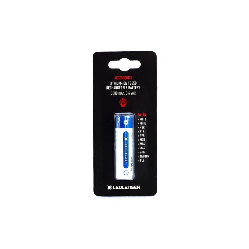 Akumulatorek 18650 3000 mAh LEDLENSER