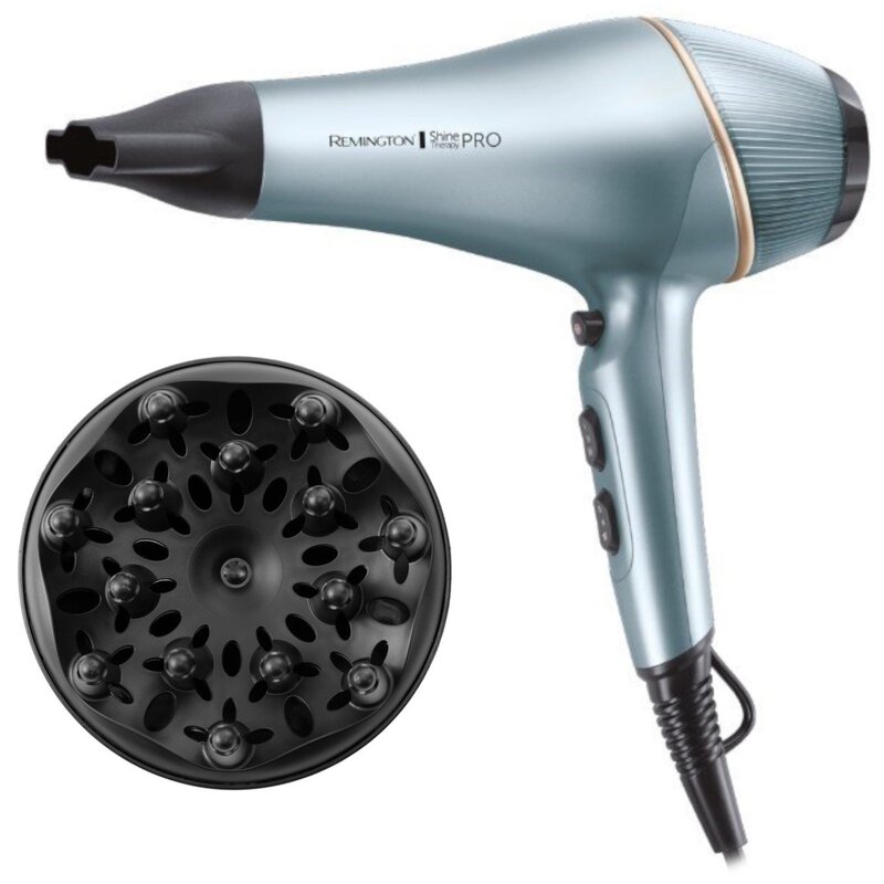 Suszarka REMINGTON AC9300 Shine Therapy Pro Niebieski 2200W