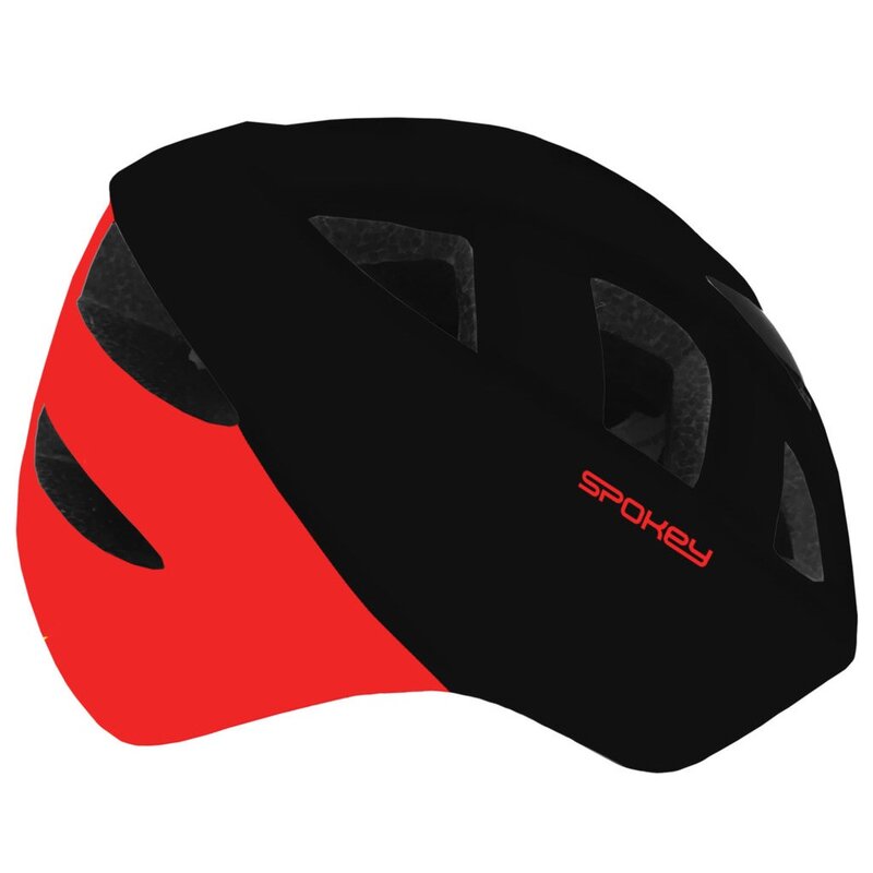 Kask SPOKEY Cherub Czerwono-czarny (rozmiar XXS)