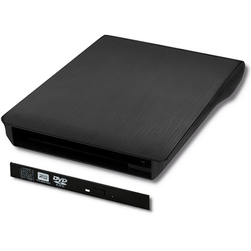 Qoltec 51863 CD/DVD SATA USB 2.0 12.7mm wbudowany kabel